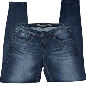 Seven7 Dark Blue Skinny Jeans